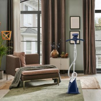 Отпариватель напольный Vitek VT-2437 1800Вт синий/белый от магазина РЭССИ