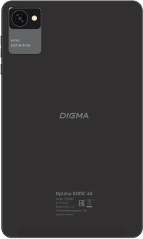 Планшет Digma Optima 8305C 4G SC9863A (1.6) 8C RAM3Gb ROM32Gb 8" IPS 1280x800 3G 4G Android 12 серый 5Mpix 2Mpix BT GPS WiFi Touch microSD 128Gb 4000mAh от магазина РЭССИ