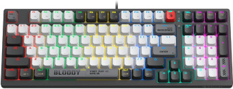 Клавиатура A4Tech Bloody WS98 механическая черный/серый USB for gamer LED (WS98) от магазина РЭССИ
