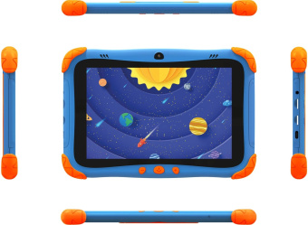 Планшет Digma Kids A8 SC9863A (1.6) 8C RAM2Gb ROM32Gb 8" IPS 1280x800 4G 1Sim Android 11.0 Go синий 2Mpix 0.3Mpix BT WiFi microSD 512Gb 3000mAh от магазина РЭССИ