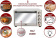Мини-печь GFGril GFO-39 MIRROR 38л. 1600Вт нержавеющая сталь от магазина РЭССИ