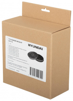 Комплект фильтров Hyundai HCF 02 черный (2шт.) от магазина РЭССИ