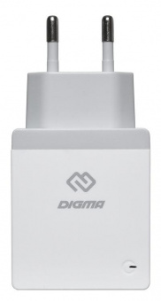 Сетевое зар./устр. Digma DGWC-1U-2.1A-WG 10.5W 2.1A USB универсальное белый от магазина РЭССИ