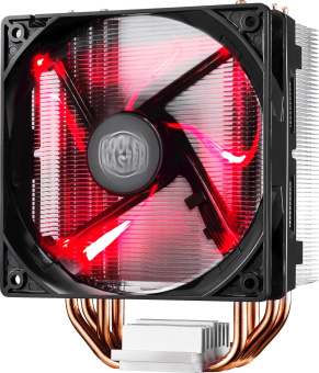 Устройство охлаждения(кулер) Cooler Master Hyper 212 LED Soc-AM4/1151/1200/2066 черный 4-pin 9-31dB Al+Cu 130W 634gr Ret (RR-212L-16PR-R1) от магазина РЭССИ