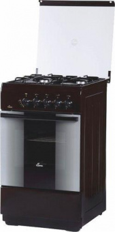 Плита Газовая Flama FG 2406 B коричневый реш.сталь от магазина РЭССИ