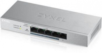 Коммутатор Zyxel GS1200-5HP v2 GS1200-5HPV2-EU0101F 5G 4PoE+ 60W управляемый от магазина РЭССИ
