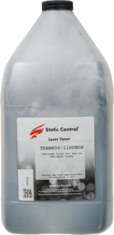 Тонер Static Control TRHM606-1160BOS черный флакон 1160гр. для принтера HP LJ M605/606/630MFP от магазина РЭССИ