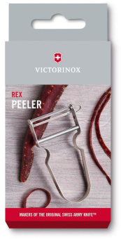 Овощечистка для овощей и фруктов Victorinox Rex серебристый карт.кор. (6.0900) от магазина РЭССИ