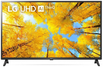 Телевизор LED LG 43" 43UQ75006LF.ADKG черный 4K Ultra HD 60Hz DVB-T DVB-T2 DVB-C DVB-S DVB-S2 WiFi Smart TV (RUS) от магазина РЭССИ