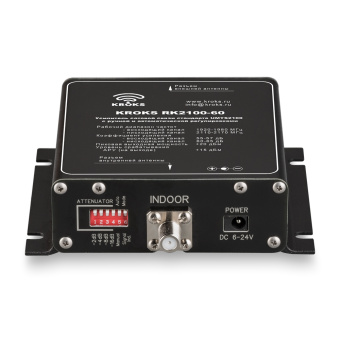 3G репитер UMTS2100 KROKS RK2100-60 с ручной регулировкой уровня от магазина РЭССИ