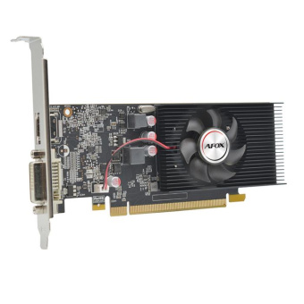 Видеокарта Afox PCI-E AF1030-2048D5L7 NVIDIA GeForce GT 1030 2Gb 64bit GDDR5 1228/6000 DVIx1 HDMIx1 HDCP Ret low profile от магазина РЭССИ