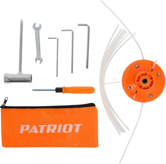 Триммер бензиновый Patriot PT 525 2210Вт 3л.с. неразбор.штан. реж.эл.:леска/нож от магазина РЭССИ