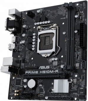 Материнская плата Asus PRIME H510M-R-SI Soc-1200 Intel H510 2xDDR4 mATX AC`97 8ch(7.1) GbLAN+VGA+DVI+HDMI White Box от магазина РЭССИ