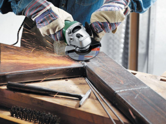 Углошлифовальная машина Bosch PWS 650-115 650Вт 11000об/мин рез.шпин.:M14 d=115мм от магазина РЭССИ