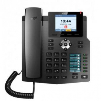 Телефон IP Fanvil X4G черный от магазина РЭССИ