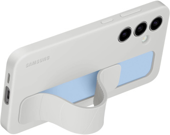 Чехол (клип-кейс) Samsung для Samsung Galaxy S24 FE Standing Grip Case S24FE серый (EF-GS721CJEGRU) от магазина РЭССИ