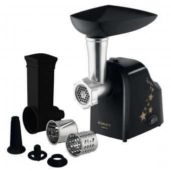 Мясорубка Scarlett Золотая коллекция SC-MG45M30 1800Вт черный от магазина РЭССИ