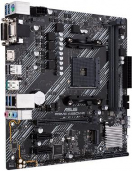 Материнская плата Asus PRIME A520M-E Soc-AM4 AMD A520 2xDDR4 mATX AC`97 8ch(7.1) GbLAN RAID+VGA+DVI+HDMI от магазина РЭССИ