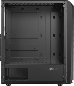Корпус Оклик OCC-MD302 черный без БП ATX 6x120mm 2xUSB2.0 1xUSB3.0 audio bott PSU от магазина РЭССИ