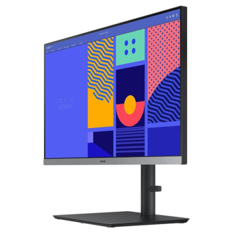 Монитор Samsung 24" S24C430GAIXCI черный IPS LED 4ms 16:9 HDMI матовая HAS Piv 1000:1 250cd 178гр/178гр 1920x1080 100Hz VGA FHD USB 4.8кг от магазина РЭССИ