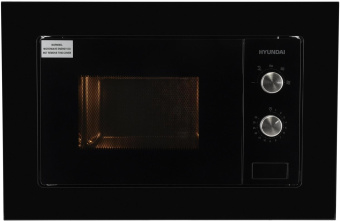 Микроволновая печь Hyundai HBW 2030S BG 20л. 800Вт черный (встраиваемая) от магазина РЭССИ
