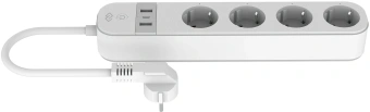 Умная розетка Digma DiPlug Strip 55 EU Wi-Fi белый (DPS554S) от магазина РЭССИ