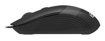 Мышь Оклик 310M черный/серый оптическая (2400dpi) USB для ноутбука (3but) от магазина РЭССИ