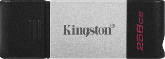Флеш Диск Kingston 256Gb DataTraveler 80 DT80/256GB USB3.0 черный от магазина РЭССИ