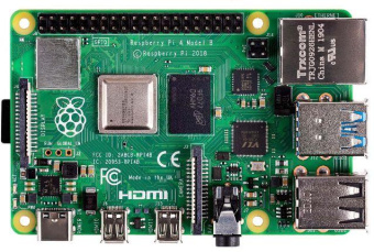 ПК Мини Raspberry Pi 4 Model B BCM2711 (1.5) 1Gb CR noOS GbitEth WiFi BT (RA544) от магазина РЭССИ