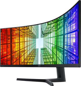 Монитор Samsung 49" LS49A950UIIXCI черный VA LED 32:9 HDMI M/M матовая HAS Piv 250cd 178гр/178гр 5120x1440 120Hz DP 2K USB 14.6кг от магазина РЭССИ