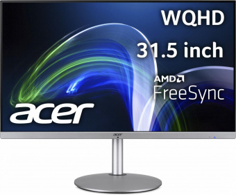 Монитор Acer 31.5" CBA322QUsmiiprzx черный IPS LED 1ms 16:9 HDMI матовая HAS 1000:1 300cd 178гр/178гр 2560x1440 DP WQ USB 7.2кг от магазина РЭССИ