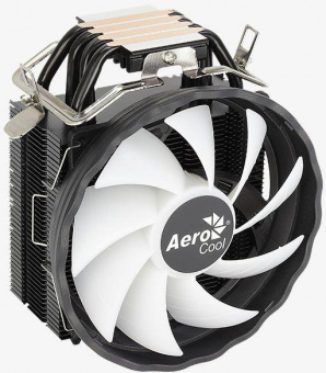 Устройство охлаждения(кулер) Aerocool Rave 4 Soc-AM4/1151/1200/1700 4-pin 18-27dB Al+Cu 130W 570gr LED Ret от магазина РЭССИ