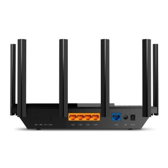 Роутер беспроводной TP-Link Archer AX73 AX5400 10/100/1000BASE-TX черный от магазина РЭССИ