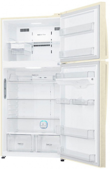 Холодильник LG GR-H802HEHZ бежевый (двухкамерный) от магазина РЭССИ