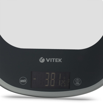 Весы кухонные электронные Vitek Graphite VT-8013 макс.вес:10кг от магазина РЭССИ