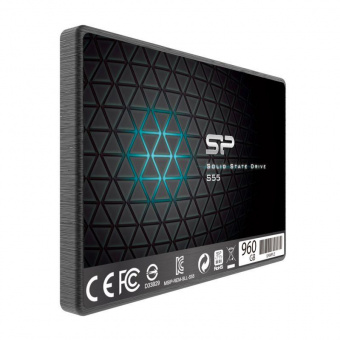 Накопитель SSD Silicon Power SATA III 960Gb SP960GBSS3S55S25 Slim S55 2.5" от магазина РЭССИ