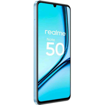 Смартфон Realme RMX3834 Note 50 128Gb 4Gb голубой моноблок 3G 4G 6.74" 720x1600 Android 13 13Mpix 802.11 b/g/n GPS GSM900/1800 GSM1900 TouchSc microSD max1024Gb от магазина РЭССИ