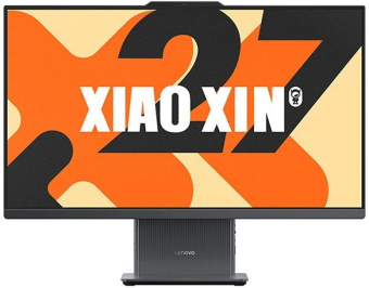 Моноблок Lenovo XiaoXin 27" Full HD Ryzen 7 7735HS (3.2) 16Gb SSD1Tb 680M Windows 11 trial (для ознакомления) Professional GbitEth WiFi BT 90W клавиатура мышь Cam черный 1920x1080 от магазина РЭССИ