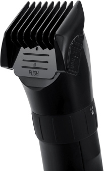 Машинка для стрижки Polaris PHC 3017RC Argan Therapy Pro черный/серебристый (насадок в компл:5шт) от магазина РЭССИ