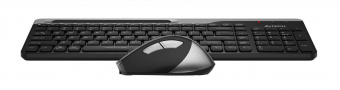 Клавиатура + мышь A4Tech Fstyler FB2535C клав:черный/серый мышь:черный/серый USB беспроводная Bluetooth/Радио slim (FB2535C SMOKY GREY) от магазина РЭССИ
