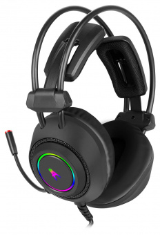 Наушники с микрофоном Оклик HS-L830G ASYLUM черный 2.1м мониторные оголовье (1460163) от магазина РЭССИ