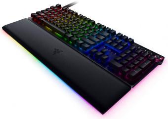 Клавиатура Razer Huntsman V2 Analog механическая черный USB Multimedia for gamer LED (подставка для запястий) от магазина РЭССИ