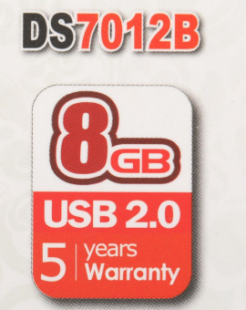 Флеш Диск Dato 8Gb DS7012 DS7012B-08G USB2.0 синий от магазина РЭССИ