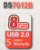 Флеш Диск Dato 8Gb DS7012 DS7012B-08G USB2.0 синий от магазина РЭССИ