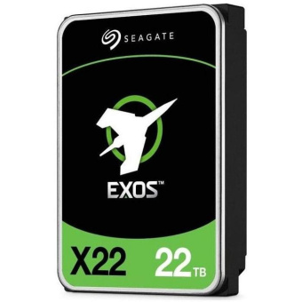 Жесткий диск Seagate SAS 3.0 22TB ST22000NM000E Server Exos X22 (7200rpm) 512Mb 3.5" от магазина РЭССИ