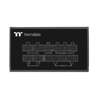 Блок питания Thermaltake ATX 750W Toughpower PF3 Gen.5 80+ platinum 24pin APFC 120mm fan LED 8xSATA Cab Manag RTL от магазина РЭССИ