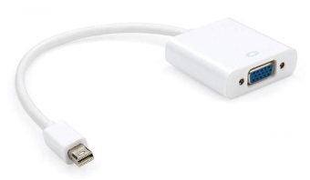 Переходник видео Premier 6-912 miniDisplayport (m)/VGA (f) 0.15м. белый от магазина РЭССИ