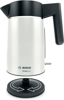 Чайник электрический Bosch TWK5P471 1.7л. 2400Вт серый/черный корпус: металл/пластик от магазина РЭССИ