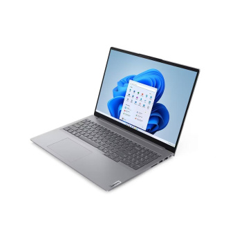 Ноутбук Lenovo Thinkbook 16 G6 IRL Core i7 13700H 8Gb SSD512Gb Intel Iris Xe graphics 16" IPS WUXGA (1920x1200) noOS grey WiFi BT Cam Bag (21KH005LEV) от магазина РЭССИ