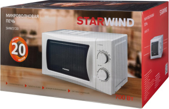 Микроволновая Печь Starwind SMW3720 20л. 700Вт белый от магазина РЭССИ
